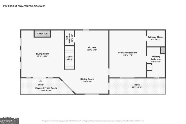 990 Lena Street NW, Atlanta, GA 30314