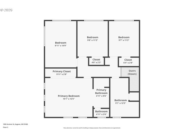 1995 GREINER St, Eugene, OR 97405