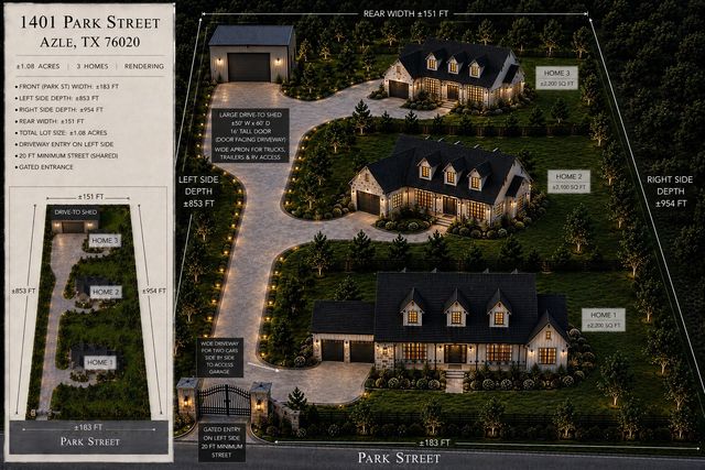 1401 Park Street, Azle, TX 76020