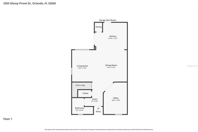 2205 GLOSSY PRIVET DRIVE, Orlando, FL 32828