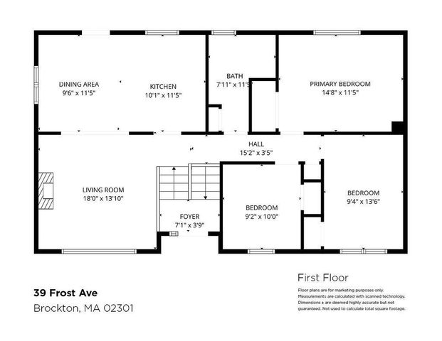 39 Frost Ave, Brockton, MA 02301