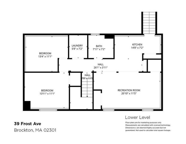 39 Frost Ave, Brockton, MA 02301