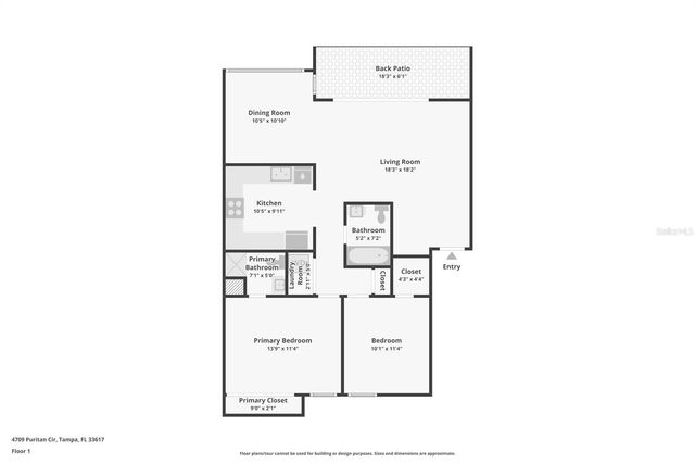 4709 PURITAN CIRCLE 702, Tampa, FL 33617