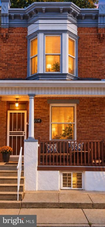 114 E PLEASANT ST, PHILADELPHIA, PA 19119 — exterior
