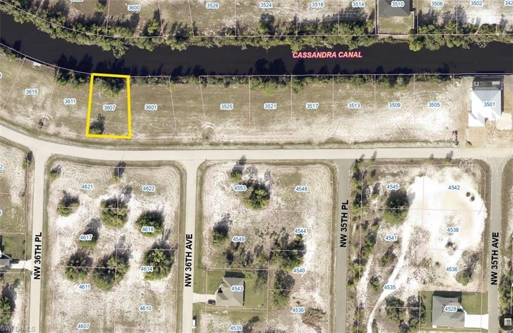 3607 NW 46th LN, CAPE CORAL, FL 33993 — exterior