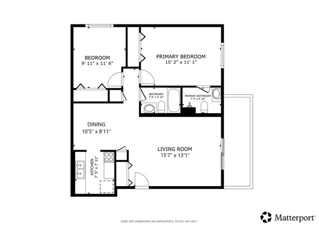 1111 Bloomingdale Road 2A, Glendale Heights, IL 60139