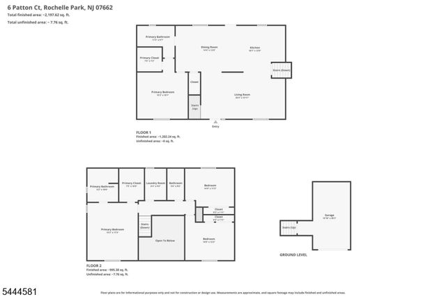 6 Patton Ct, Rochelle Park Twp., NJ 07662
