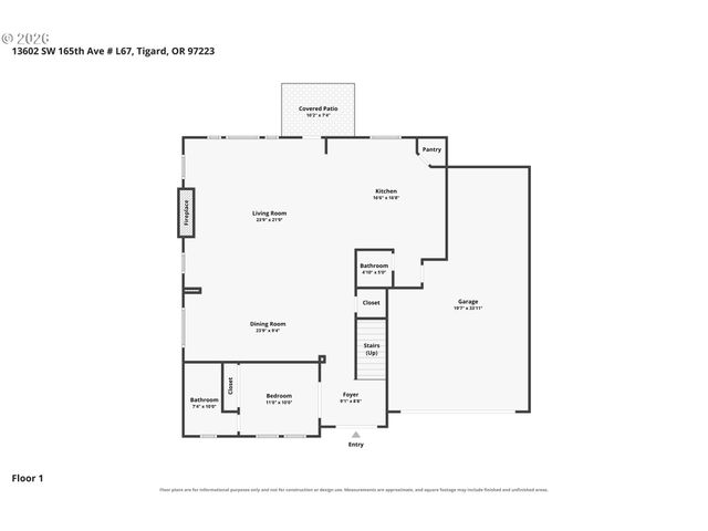 13602 Sw 165TH Ave, Tigard, OR 97223