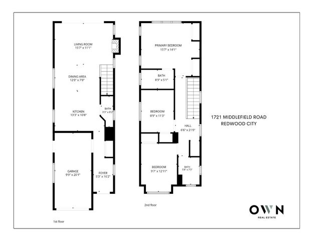 1721 Middlefield Road, Redwood City, CA 94063