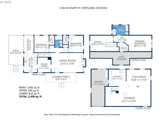 2106 Se KNAPP St, Portland, OR 97202