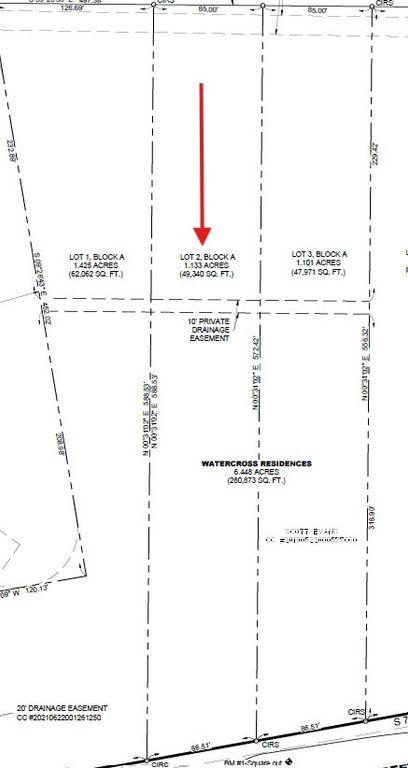 Lot 2A Gage Road, Lavon, TX 75166
