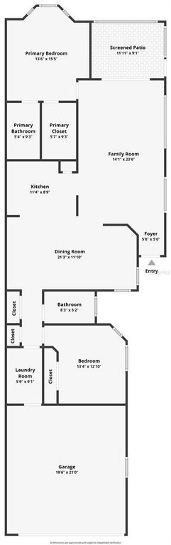 Image 45 of property listing at 1104 YOSEMITE DRIVE, Englewood, FL 34223