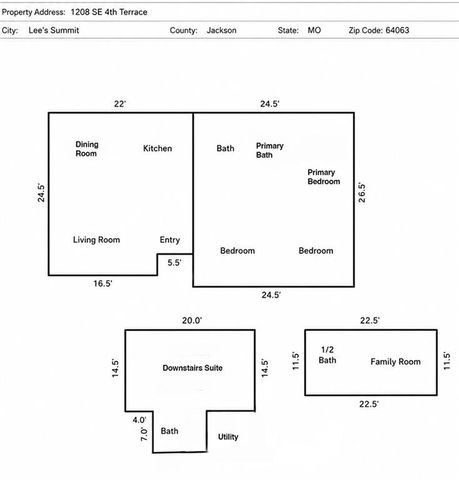 1208 SE 4th Terrace, Lee's Summit, MO 64063
