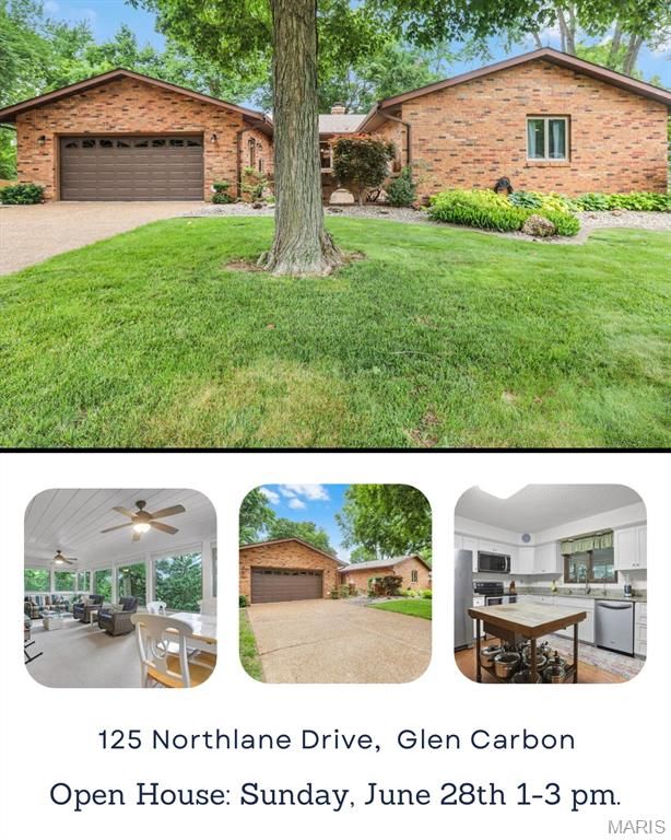 125 Northlane Drive, Glen Carbon, IL 62034