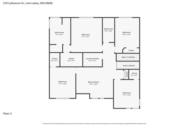 2121 Johanna Circle, Lino Lakes, MN 55038