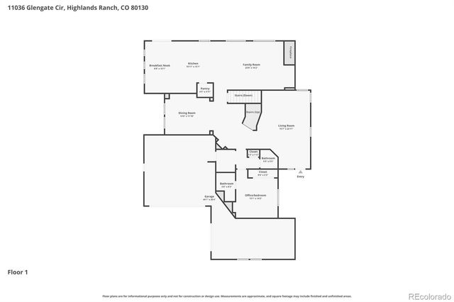 11036 Glengate Circle, Highlands Ranch, CO 80130