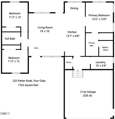 225 Parker Road, Four Oaks, NC 27524