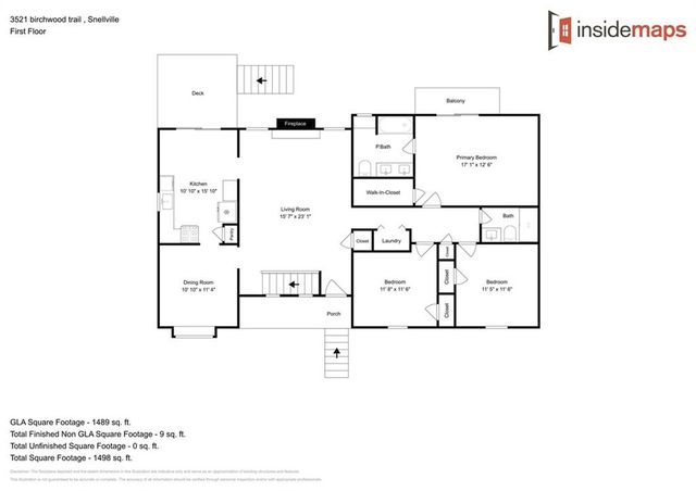 3521 Birchwood Trail, Snellville, GA 30078