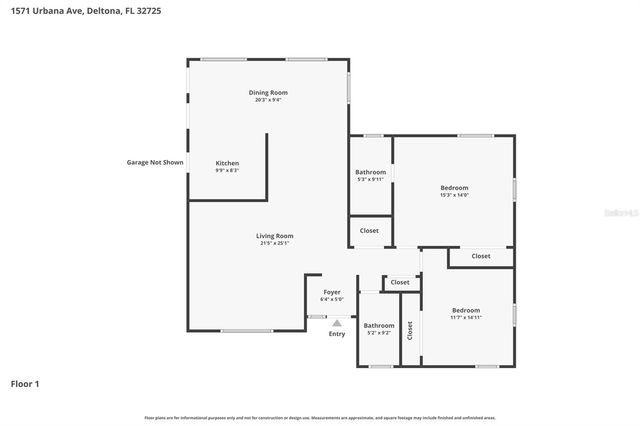 1571 URBANA AVENUE, Deltona, FL 32725