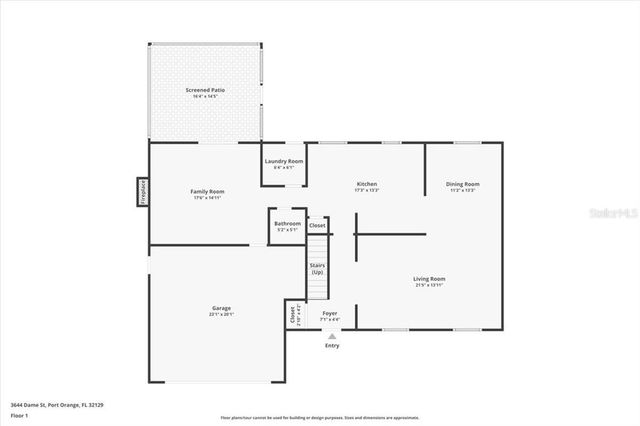 3644 DAME STREET, Port Orange, FL 32129