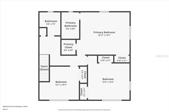 3644 DAME STREET, Port Orange, FL 32129