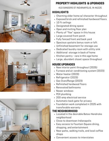 410 Sanders Street, Indianapolis, IN 46225