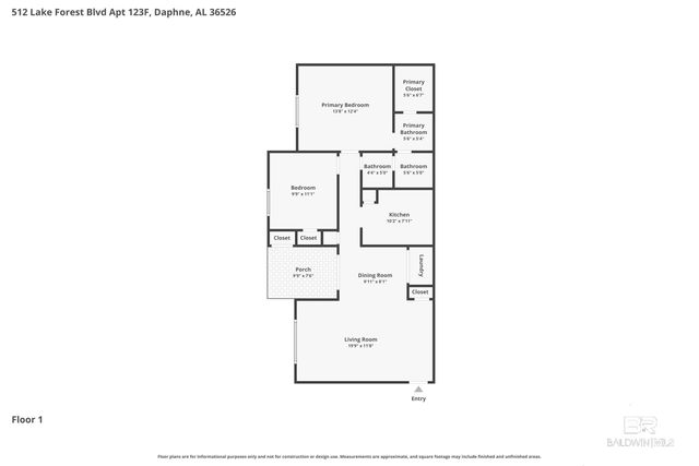 512 Lake Forest Boulevard 123F, Daphne, AL 36526