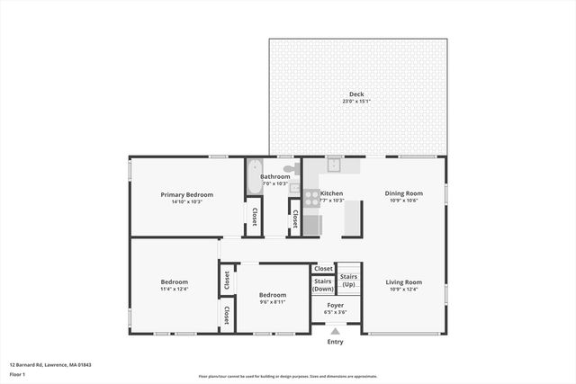 12 Barnard Rd, Lawrence, MA 01843