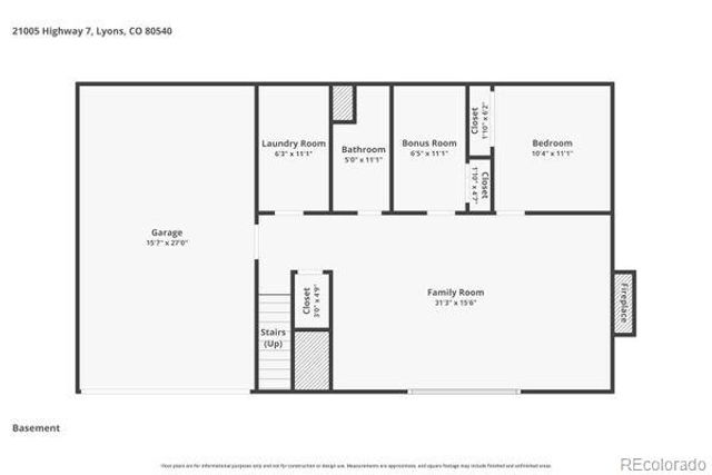 21005 State Highway 7, Lyons, CO 80540
