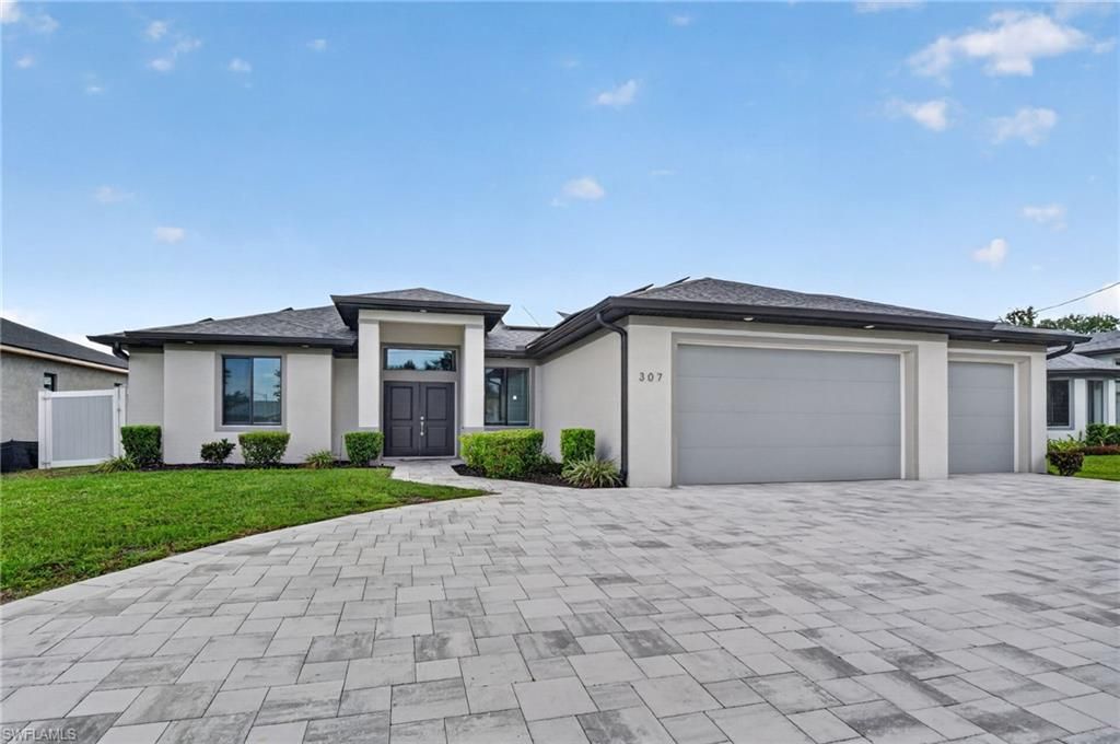 307 Gleason PKWY, CAPE CORAL, FL 33914 — exterior