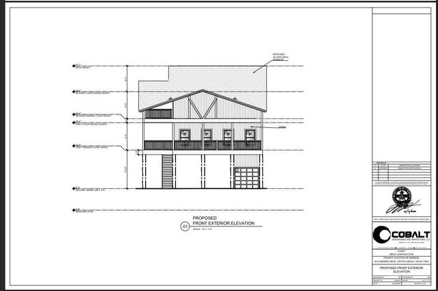 873 Alberdie Drive, Crystal Beach, TX 77650