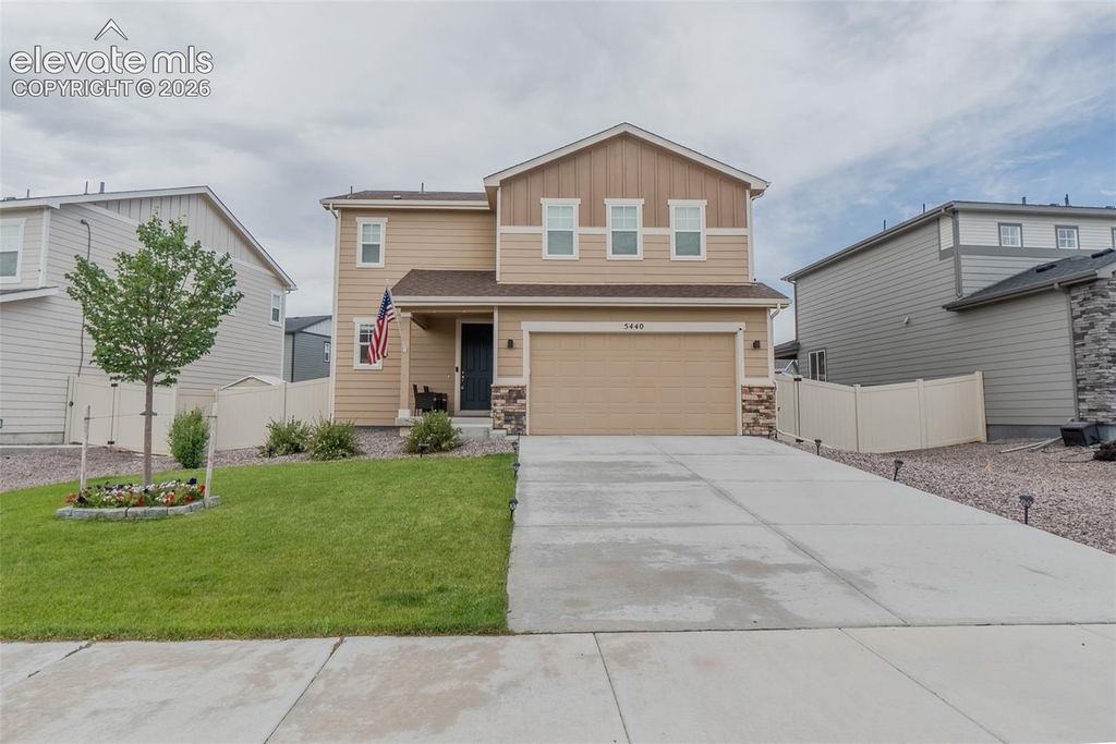 5440 Sunday Gulch Drive, Colorado Springs, CO 80925 — exterior