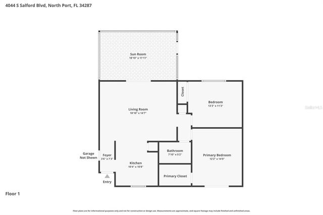 4044 S SALFORD BOULEVARD, North Port, FL 34287