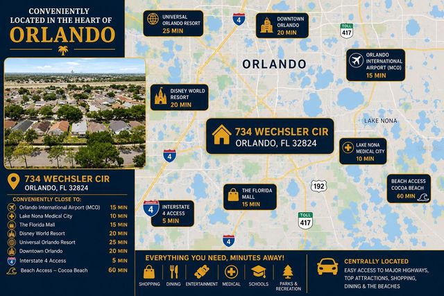 734 WECHSLER CIRCLE, Orlando, FL 32824
