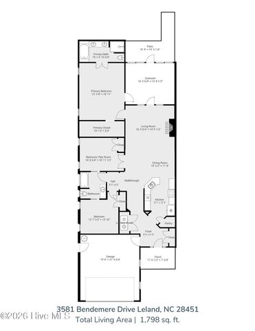 3581 Bendemere Drive, Leland, NC 28451