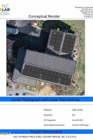 201 Hurdle Mills Road, Cedar Grove, NC 27231