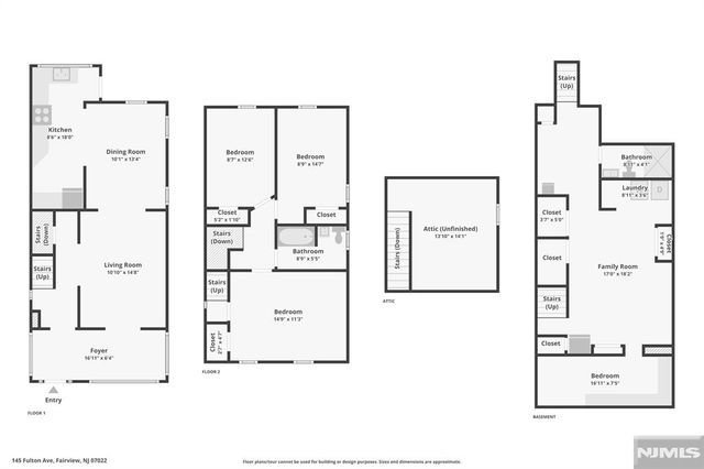 145 Fulton Avenue, Fairview, NJ 07022