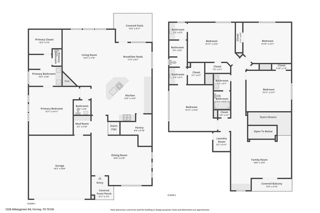 1228 Abbeygreen Road, Forney, TX 75126