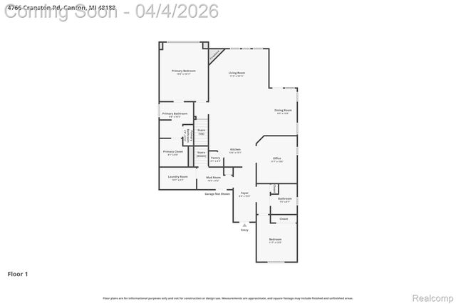 4766 Cranston Road, Canton Charter Township, MI 48188