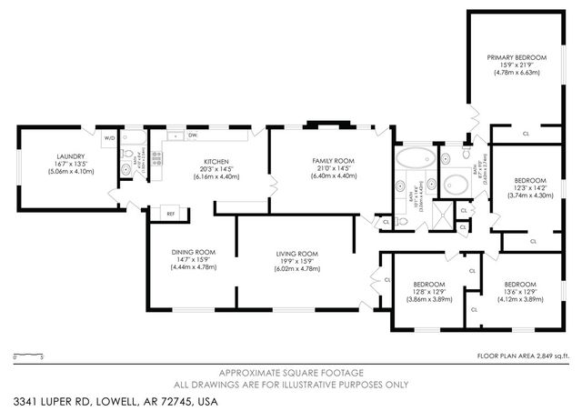 3341 Luper Road, Lowell, AR 72745