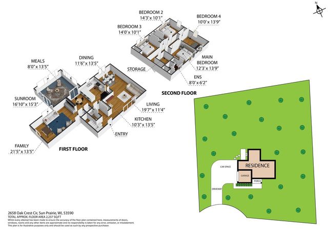 2658 Oak Crest Circle, Sun Prairie, WI 53590