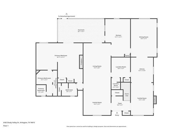 4165 Shady Valley Drive, Arlington, TX 76013