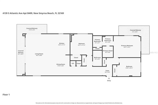 4139 S ATLANTIC AVENUE B409, New Smyrna Beach, FL 32169