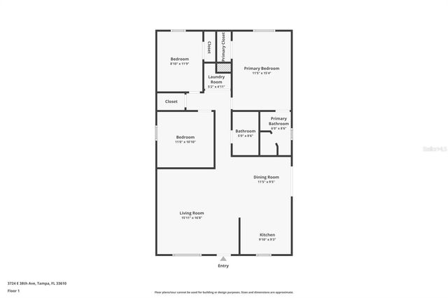 3724 E 38TH AVENUE, Tampa, FL 33610