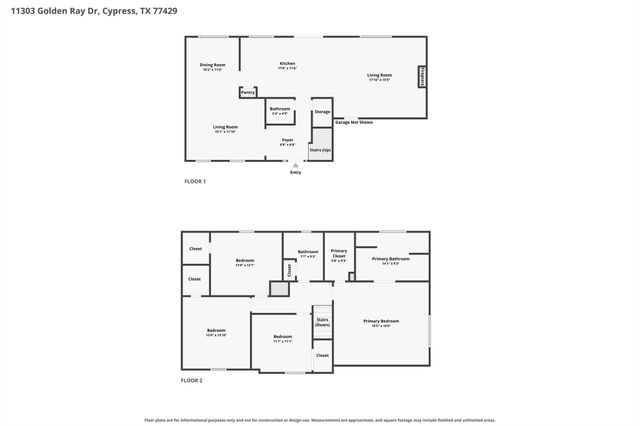 11303 Golden Ray Drive, Cypress, TX 77429
