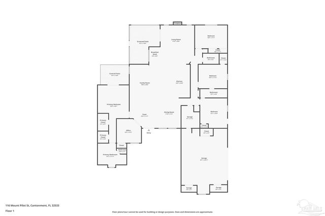 116 Mt Pilot St, Cantonment, FL 32533