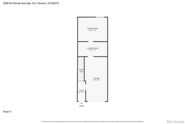 3300 W Florida Avenue 121, Denver, CO 80219