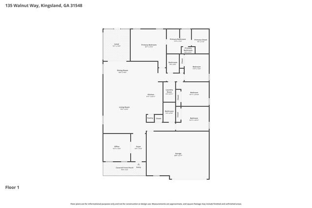 135 Walnut Way, Kingsland, GA 31548