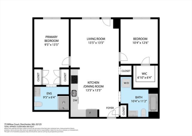 75 Willow Ct 104, Boston, MA 02125