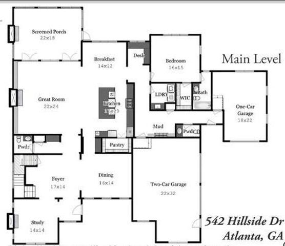 542 Hillside Drive NW, Atlanta, GA 30342